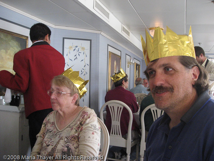 Christmas Eve onboard the M/S Andrea