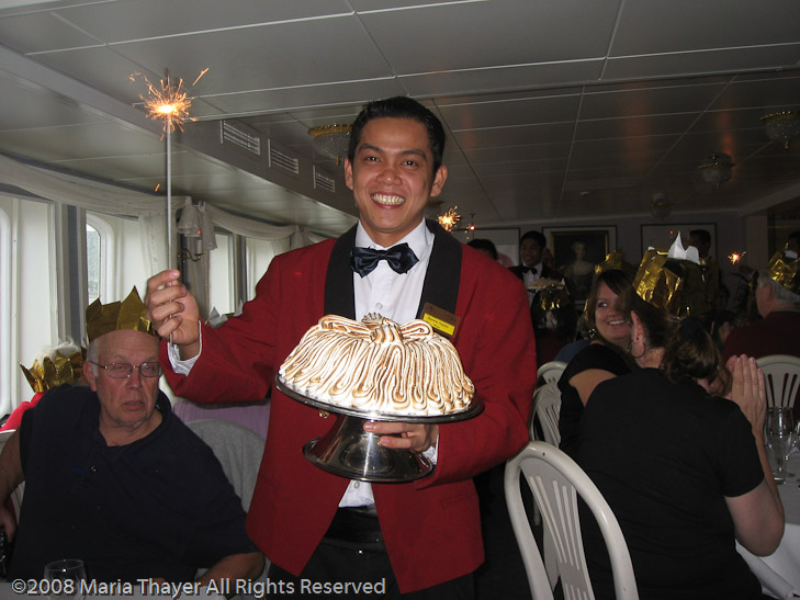 Christmas Eve onboard the M/S Andrea