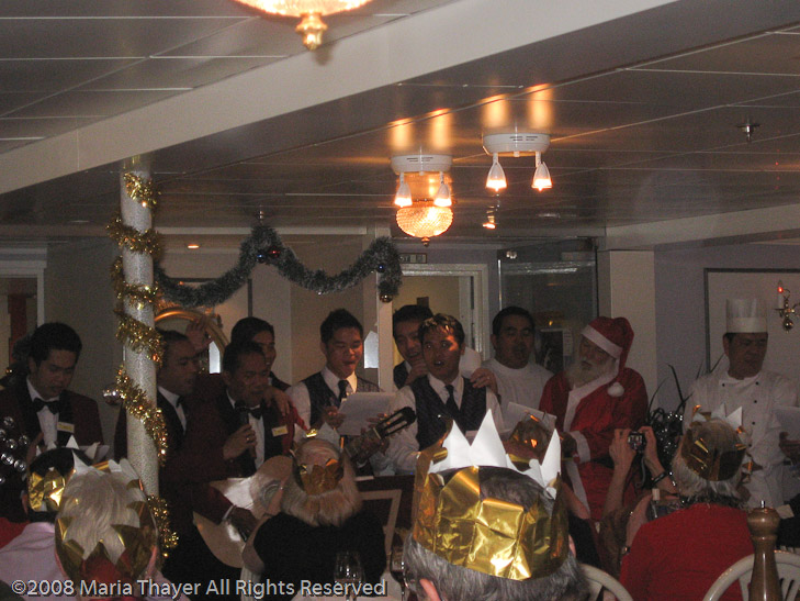 Christmas Eve onboard the M/S Andrea