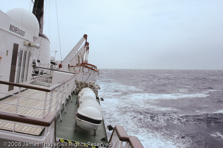 M/S Andrea on a roll...