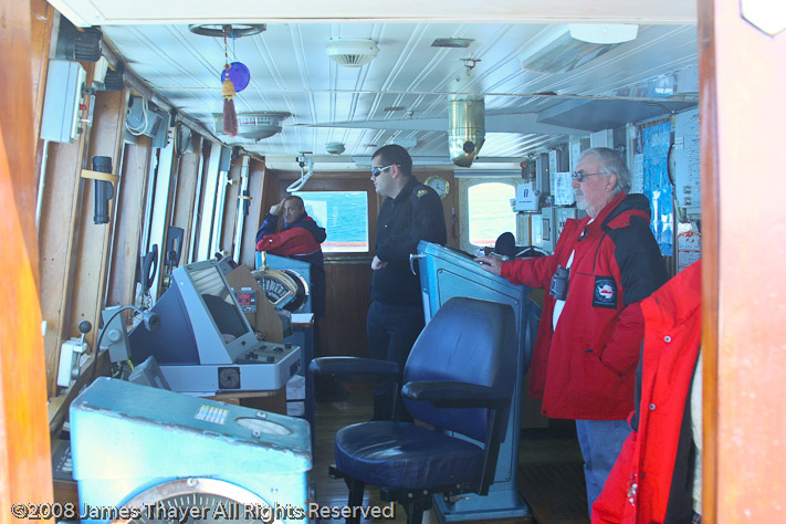The Bridge of the M/S Andrea