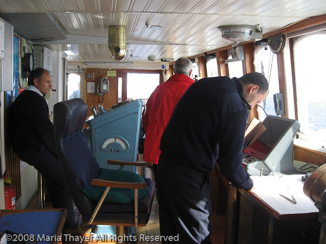 Bridge of the M/S Andrea