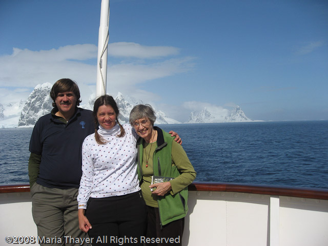 James, Marieke, and Marilyn