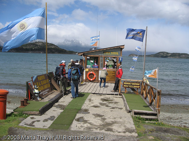 Post office at the End of the Earth