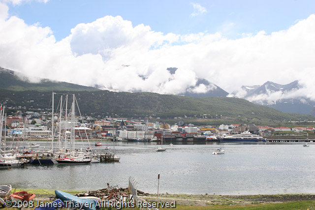 Ushuaia from the old airport