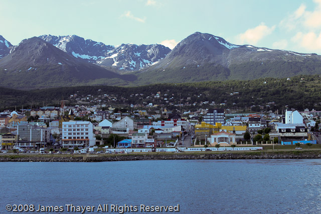 Ushuaia from the Harbor