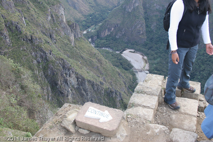 Oops. Don't want to slip here...