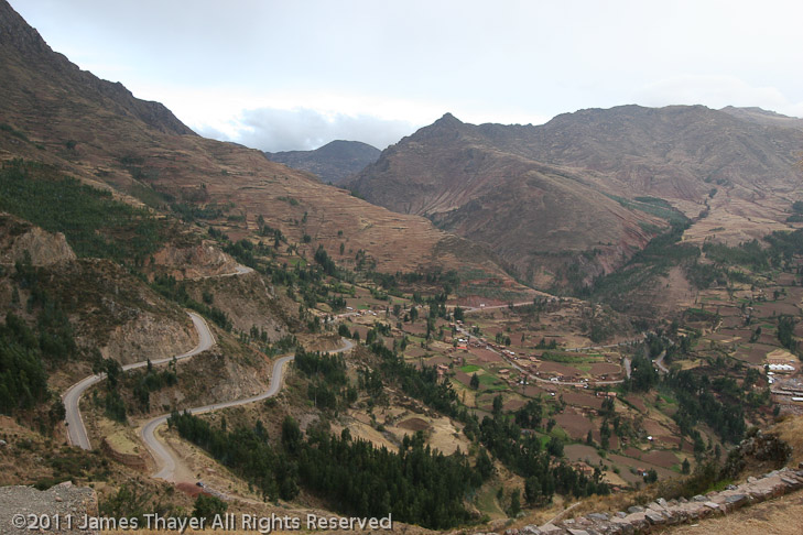 The road to Pisac