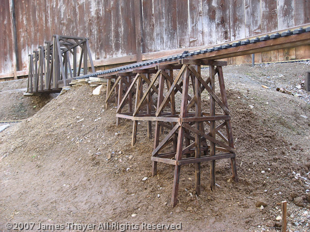 Beginnings of the trestle