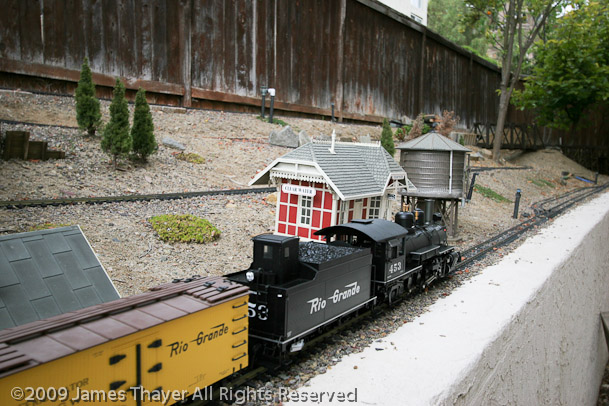 Passing Clearwater Station -- June 2009