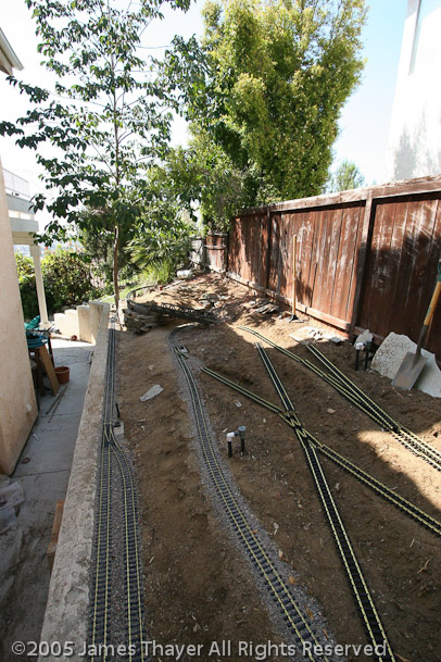 Terra-forming for the cross-over (later removed).